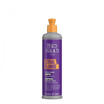 TIGI BED HEAD SERIAL BLONDE PURPLE TONING SHAMPOO 400 ml -Shampoo antigiallo per capelli biondi/grigi